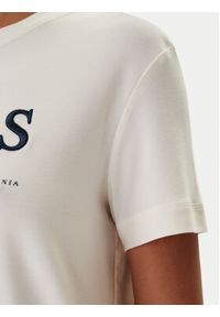 Guess T-Shirt V6RI13 KD772 Écru Regular Fit. Materiał: lyocell #2