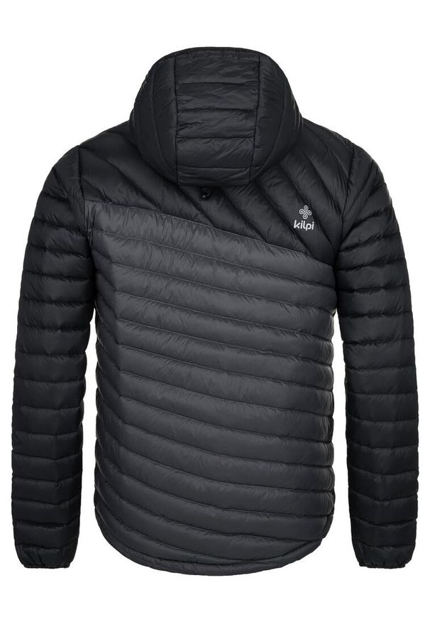Męska kurtka puchowa Kilpi PYRAMIDEN-M. Kolor: czarny. Materiał: nylon. Sport: turystyka piesza