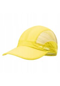 Czapka z daszkiem sportowa Elbrus Almen. Kolor: żółty. Styl: sportowy #1