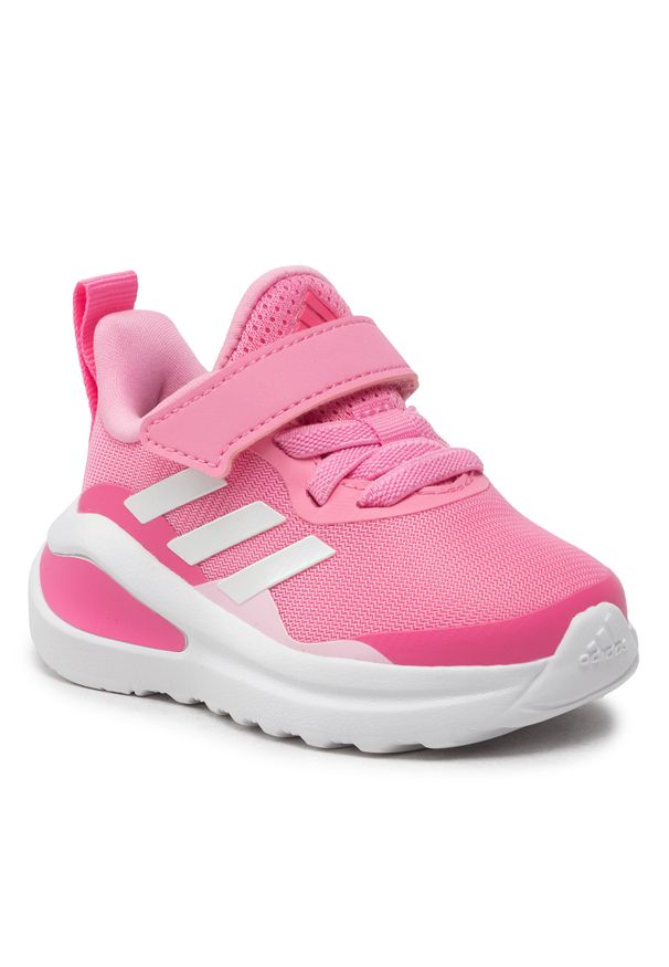 Adidas - Buty adidas FortaRun El I GZ1820 Bliss Pink/Cloud White/Pulse Magenta. Kolor: różowy. Materiał: materiał. Sport: bieganie