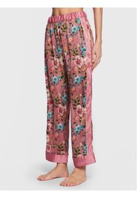 Liu Jo Spodnie piżamowe 5F2080 T2449 Różowy Relaxed Fit. Kolor: różowy. Materiał: syntetyk #1