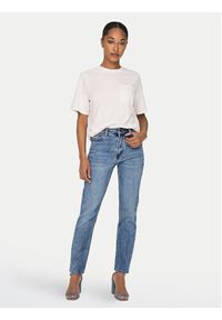 only - ONLY Jeansy Emily 15195573 Niebieski Straight Fit. Kolor: niebieski #4