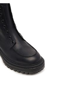TwinSet - TWINSET Botki 252TCP184 Czarny. Kolor: czarny. Materiał: skóra #6