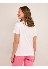Cream T-Shirt Sanna 10611287 Biały Regular Fit. Kolor: biały. Materiał: bawełna