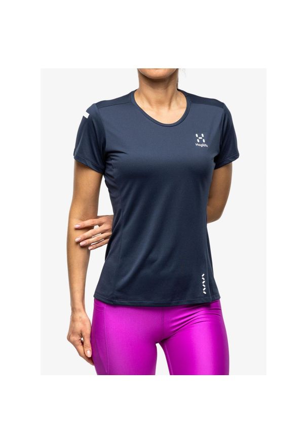 Haglöfs - Koszulka szybkoschnąca damska Haglofs L.I.M Tech Tee. Kolor: niebieski