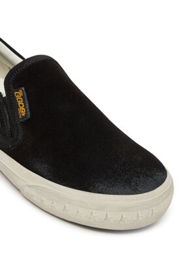 GOLDEN GOOSE - Golden Goose Tenisówki GMF00306.F006949.90100 Czarny. Kolor: czarny. Materiał: skóra, zamsz