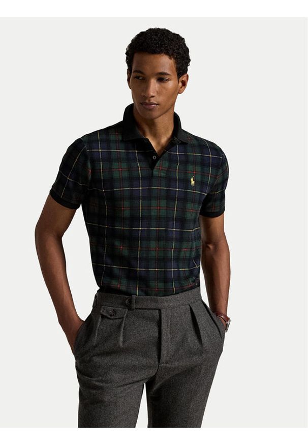 Polo Ralph Lauren Polo 710P00401001 Kolorowy Regular Fit. Typ kołnierza: polo. Materiał: bawełna. Wzór: kolorowy