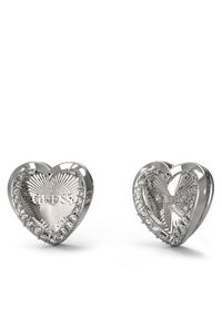 Guess Kolczyki JUBE04 609JW Srebrny. Materiał: metalowe, srebrne. Kolor: srebrny