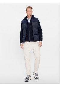 TOMMY HILFIGER - Tommy Hilfiger Bezrękawnik New York MW0MW32769 Granatowy Regular Fit. Kolor: niebieski. Materiał: syntetyk. Długość rękawa: bez rękawów #3