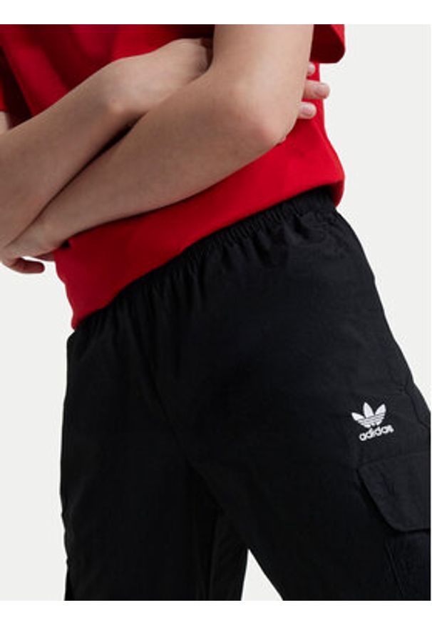 Adidas - adidas Spodnie dresowe IW3505 Czarny Regular Fit. Kolor: czarny. Materiał: syntetyk