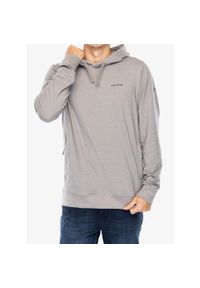 CRAGHOPPERS - Bluza z kapturem męska Craghoppers NosiLife Tagus Hooded Top. Typ kołnierza: kaptur. Kolor: szary. Styl: sportowy #1