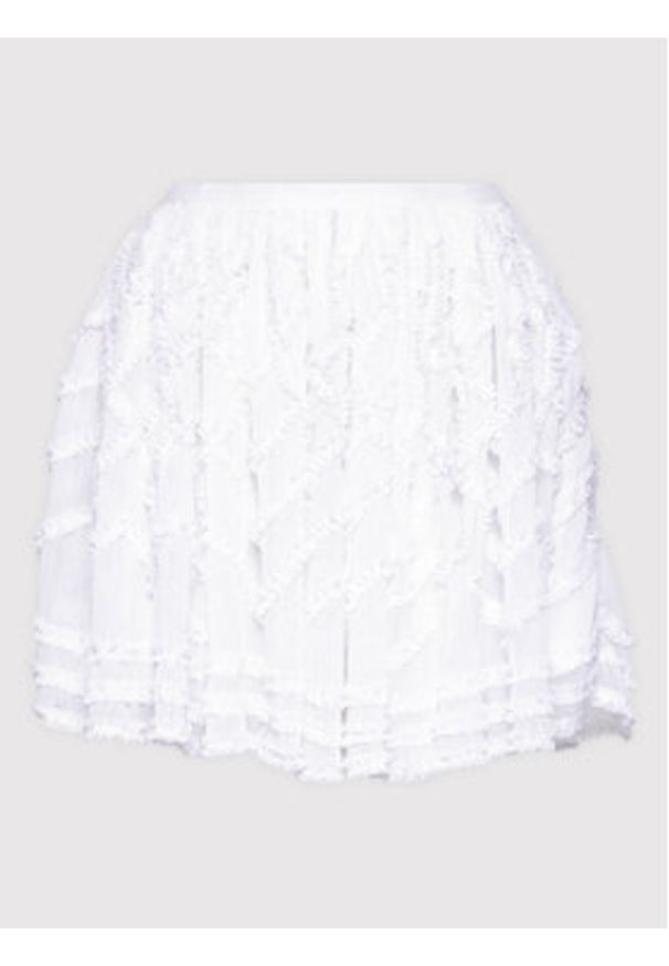 Ted Baker Spódnica mini Halvy 259493 Biały Regular Fit. Kolor: biały. Materiał: syntetyk