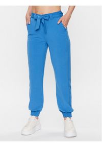 b.young Spodnie materiałowe 20810874 Niebieski Regular Fit. Kolor: niebieski. Materiał: syntetyk #1