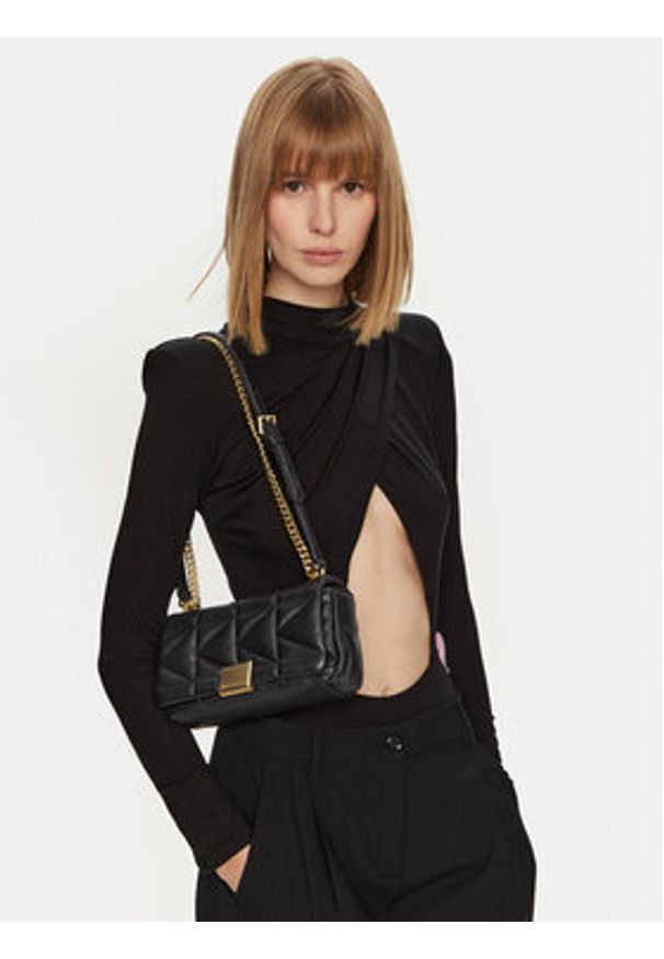 Karl Lagerfeld - KARL LAGERFELD Torebka 246W3089 Czarny. Kolor: czarny. Materiał: skórzane