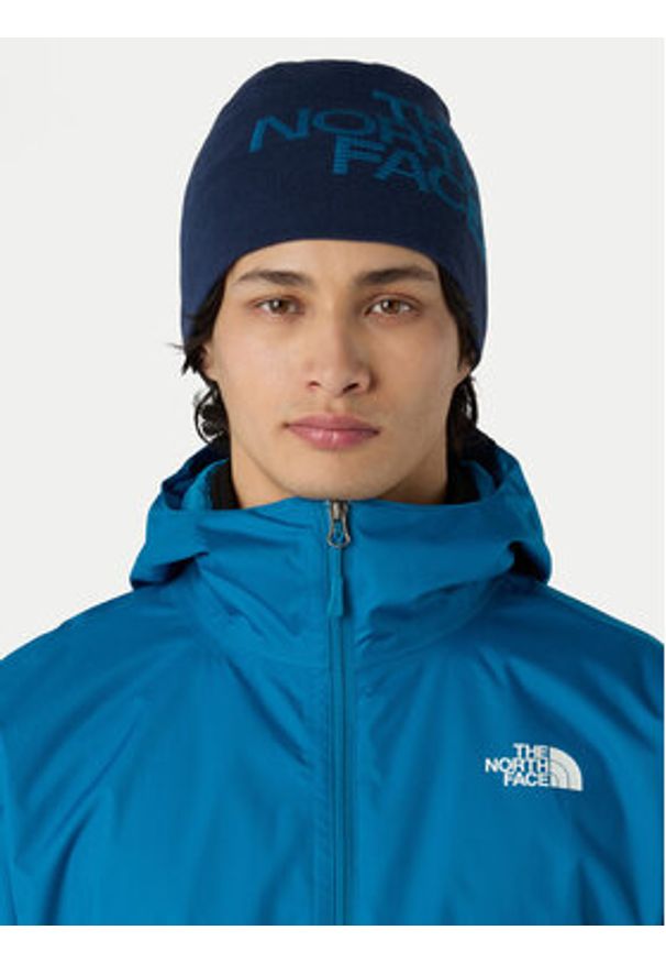 The North Face Czapka Highline NF0A7WLA Granatowy. Kolor: niebieski. Materiał: poliester, materiał