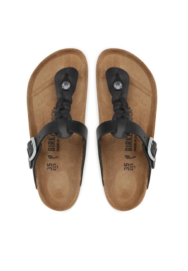Japonki Birkenstock. Kolor: czarny