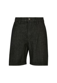 Szorty bermudzkie Urban Classics Organic Denim. Kolor: czarny. Materiał: denim. Długość: krótkie. Sezon: lato #1