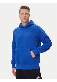 The North Face Bluza Redbox NF0A89F9 Niebieski Regular Fit. Kolor: niebieski. Materiał: bawełna