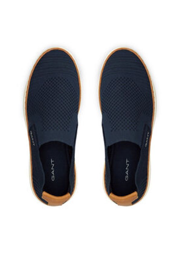 GANT - Gant Półbuty 32631243 Granatowy. Kolor: niebieski. Materiał: materiał