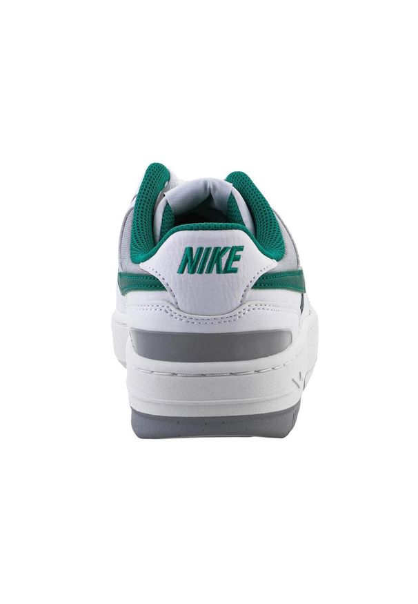 Nike - Trampki Damskie Skóra Gamma Force. Kolor: zielony, biały, wielokolorowy. Materiał: skóra. Sezon: zima