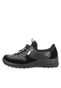 Rieker Sneakersy L7157-00 Czarny. Kolor: czarny. Materiał: skóra #3