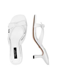 Nine West Klapki WFA2668-1 Biały. Kolor: biały. Materiał: syntetyk #3