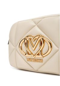 Love Moschino - LOVE MOSCHINO Torebka JC4038PP1NLC0110 Beżowy. Kolor: beżowy. Materiał: skórzane #5