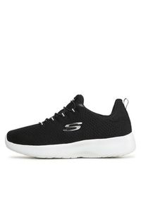 skechers - Skechers Sneakersy Dynamight 12119/BKW Czarny. Kolor: czarny. Materiał: materiał #6