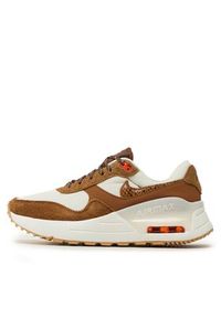 Nike Sneakersy Air Max System Se DX9504 100 Brązowy. Kolor: brązowy. Materiał: materiał. Model: Nike Air Max #4