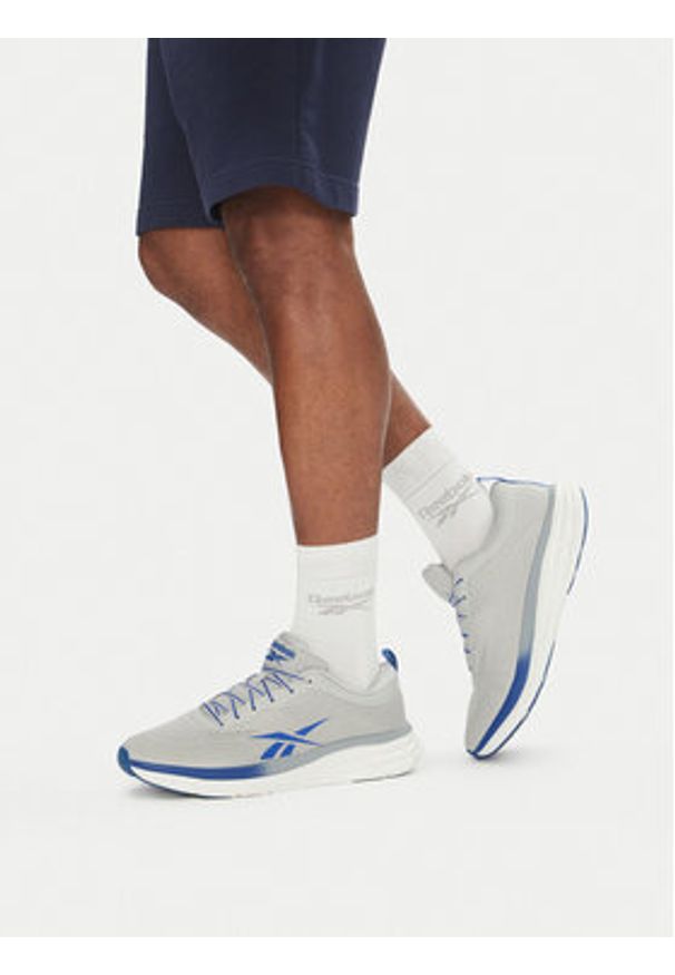 Reebok Buty do biegania ROAD STRIDER 100233883 Szary. Kolor: szary. Materiał: materiał