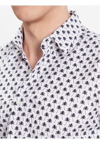 Hugo Koszula 50496126 Biały Slim Fit. Kolor: biały. Materiał: bawełna #3