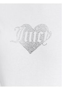 Juicy Couture T-Shirt Haylee JCMCT223256 Biały Regular Fit. Kolor: biały. Materiał: bawełna #5