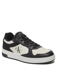 Calvin Klein Jeans Sneakersy Basket Cupsole Low Lace Cor YM0YM00783 Kolorowy. Materiał: skóra. Wzór: kolorowy #1