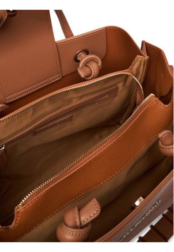 VALENTINO - Valentino Torebka Alexia VBS5A802 Brązowy. Kolor: brązowy. Materiał: skórzane