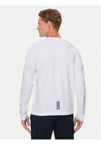 EA7 Emporio Armani Longsleeve 8NPT28 PJVQZ 1100 Biały Regular Fit. Kolor: biały. Materiał: bawełna. Długość rękawa: długi rękaw #3