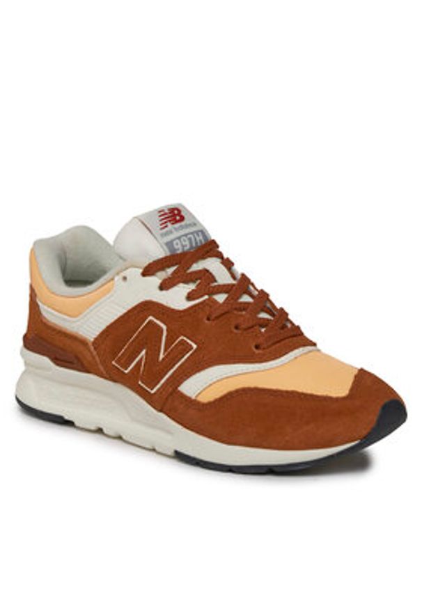 New Balance Sneakersy CW997HVR Pomarańczowy. Kolor: pomarańczowy. Materiał: skóra, zamsz
