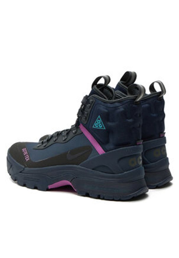 Nike Trekkingi Acg Zoom Gaiadome GORE-TEX DD2858 401 Granatowy. Kolor: niebieski. Materiał: materiał. Technologia: Gore-Tex. Model: Nike Zoom. Sport: turystyka piesza