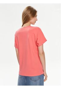Fracomina T-Shirt FP22ST3004J401N5 Różowy Regular Fit. Kolor: różowy. Materiał: bawełna #4