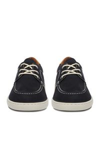 Nautica Półbuty CEO-HOWARD-01 MI25 Granatowy. Kolor: niebieski. Materiał: nubuk, skóra #6