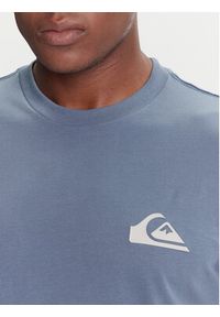 Quiksilver T-Shirt EQYZT08181 Niebieski Regular Fit. Kolor: niebieski. Materiał: bawełna #4