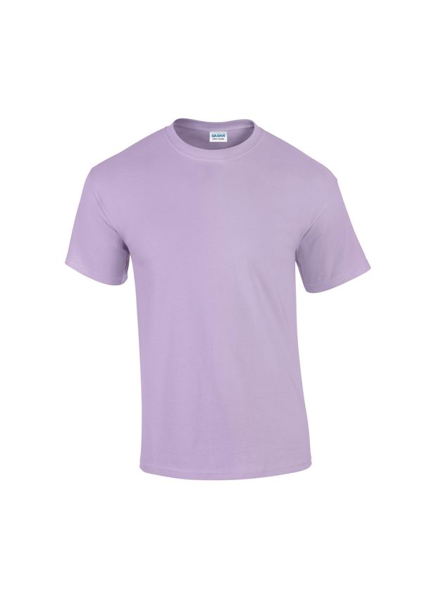 GILDAN - Ultra Bawełniana Koszulka Unisex Dla Dorosłych. Kolor: fioletowy. Materiał: bawełna