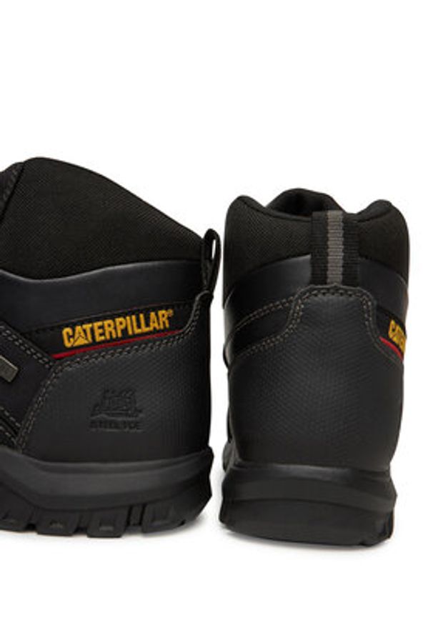 CATerpillar Trapery Framework ST P722603 Czarny. Kolor: czarny. Materiał: skóra, nubuk
