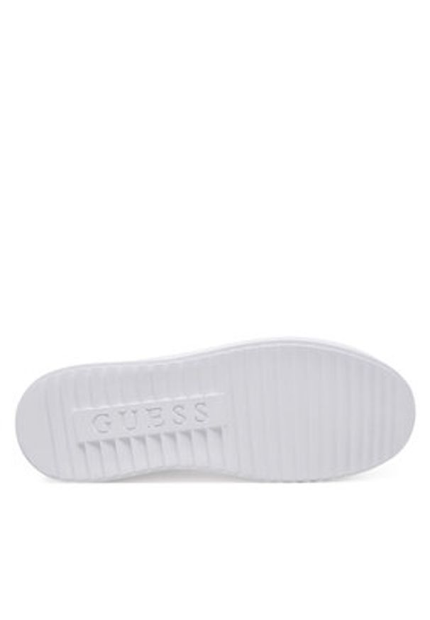 Guess Sneakersy FLJD12 LEA12 Biały. Kolor: biały. Materiał: skóra