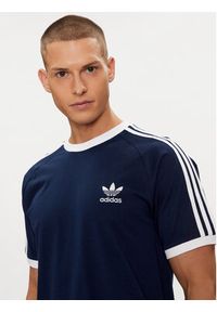 Adidas - adidas T-Shirt Adicolor Classics 3-Stripes T-Shirt IA4850 Niebieski Slim Fit. Kolor: niebieski. Materiał: bawełna #5