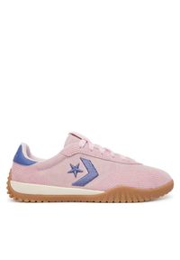 Converse Sneakersy Run Star Trainer Stitched Suede A16076C Różowy. Kolor: różowy. Materiał: skóra, zamsz. Sport: bieganie #1