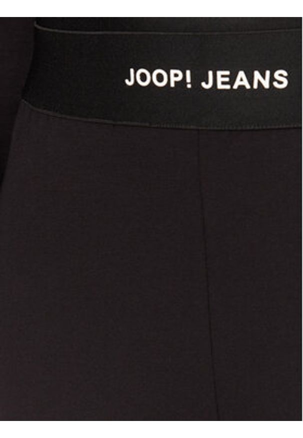 JOOP! Jeans Spodnie dresowe Tuvana 30048514 Czarny Relaxed Fit. Kolor: czarny. Materiał: bawełna