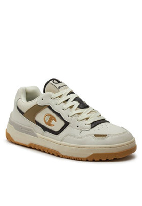 Champion Sneakersy Z89 Low Low Cut Shoe S22099-CHA-WW013 Écru. Materiał: skóra