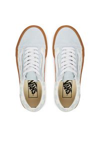 Vans Tenisówki Old Skool VN000D2VCJF1 Niebieski jasny. Kolor: niebieski. Materiał: zamsz, skóra #4