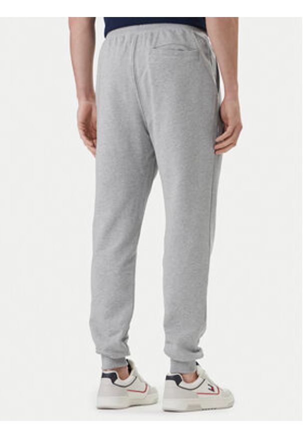 TOMMY HILFIGER - Tommy Hilfiger Spodnie dresowe Essential MW0MW37236 Szary Regular Fit. Kolor: szary. Materiał: bawełna