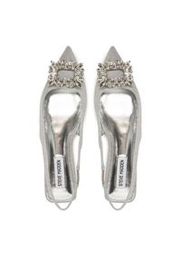 Steve Madden Sandały Calista SM11003625 Srebrny. Kolor: srebrny. Materiał: materiał #4